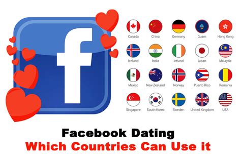 facebook dating which countries